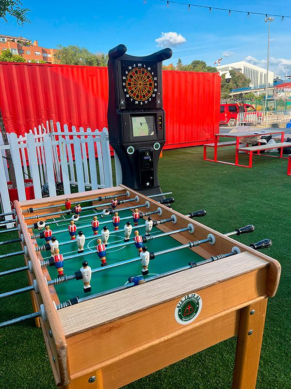 Alquiler de futbolines para eventos