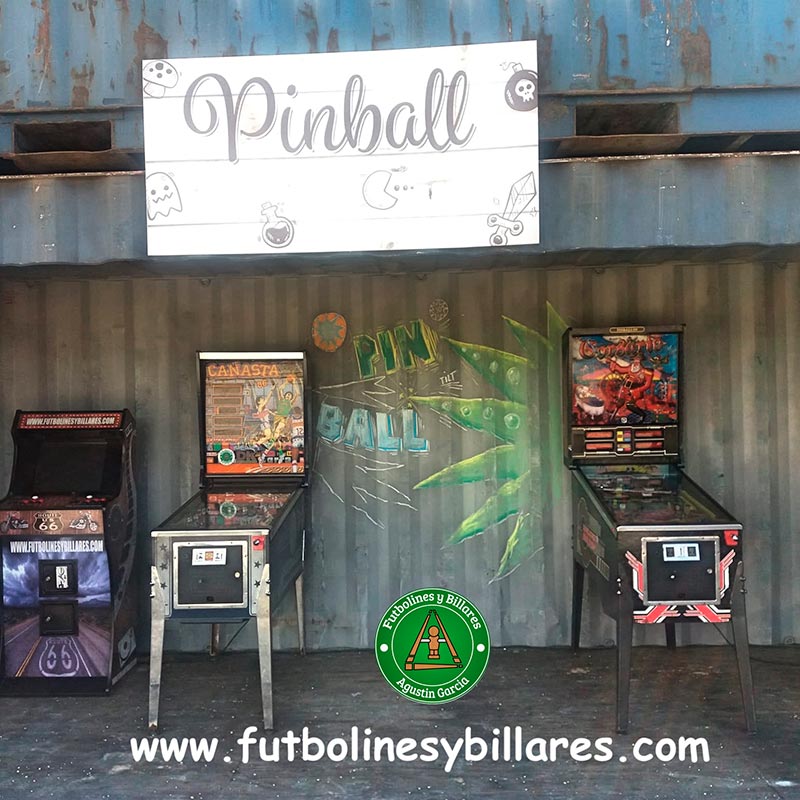 Alquiler de máquinas de Pinball