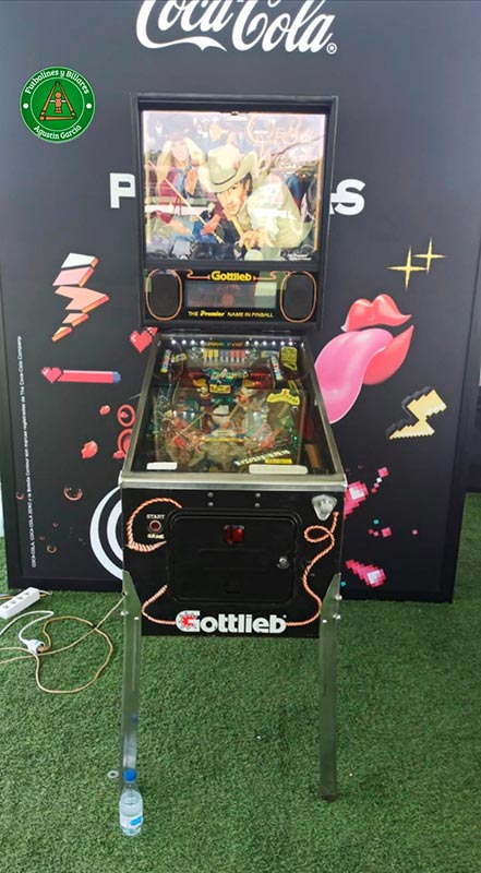 Alquiler de máquinas de Pinball